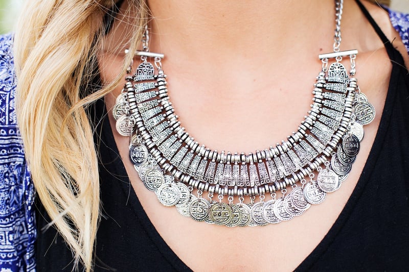 Recycled Metal Necklaces
